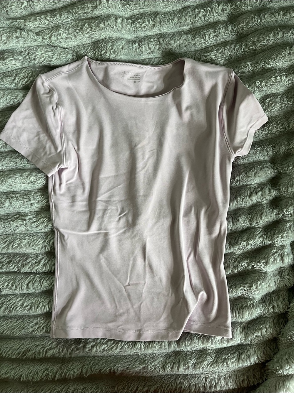 Aerie fitted tee - pink